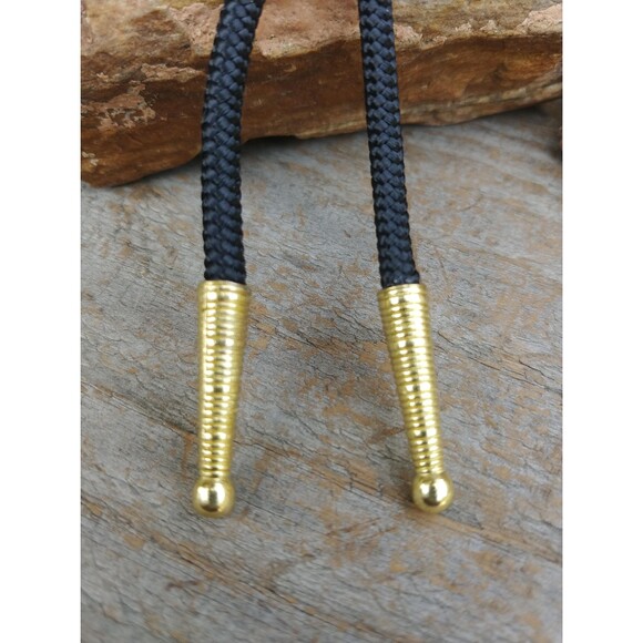 Handcrafted Brown Stone Bolo Tie - Picture 5 of 10